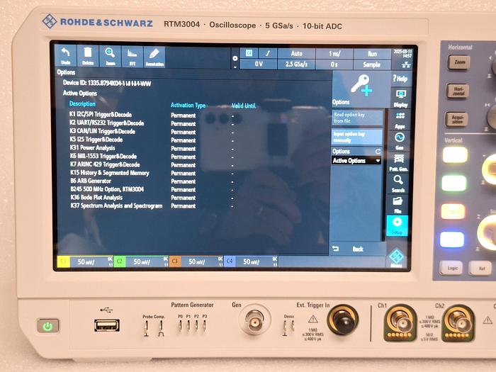 Used Rohde & Schwarz (R&S) RTM-BNDL
