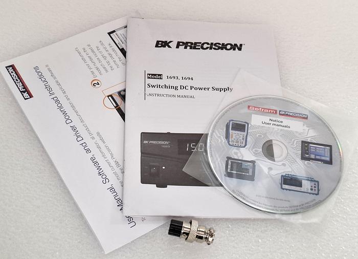 Used BK Precision / Sefram BK1693 Adjustable Switching DC Bench Power Supply 1-15V 60A