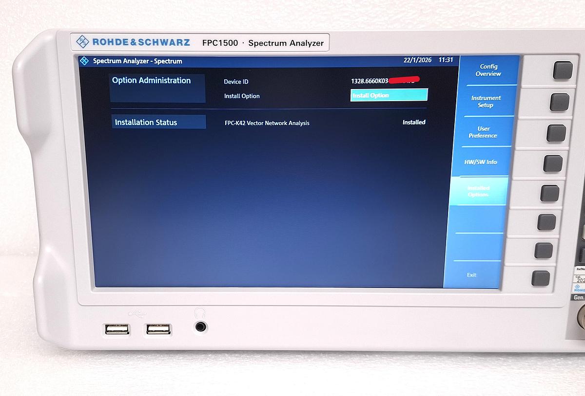Rohde & Schwarz (R&S) FPC1500