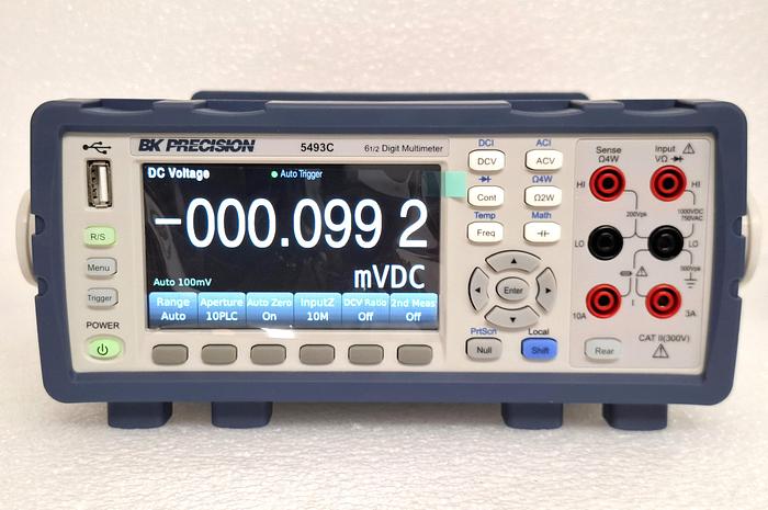 Used BK Precision / Sefram BK5493C 6.5 Digit Bench Digital Multimeter
