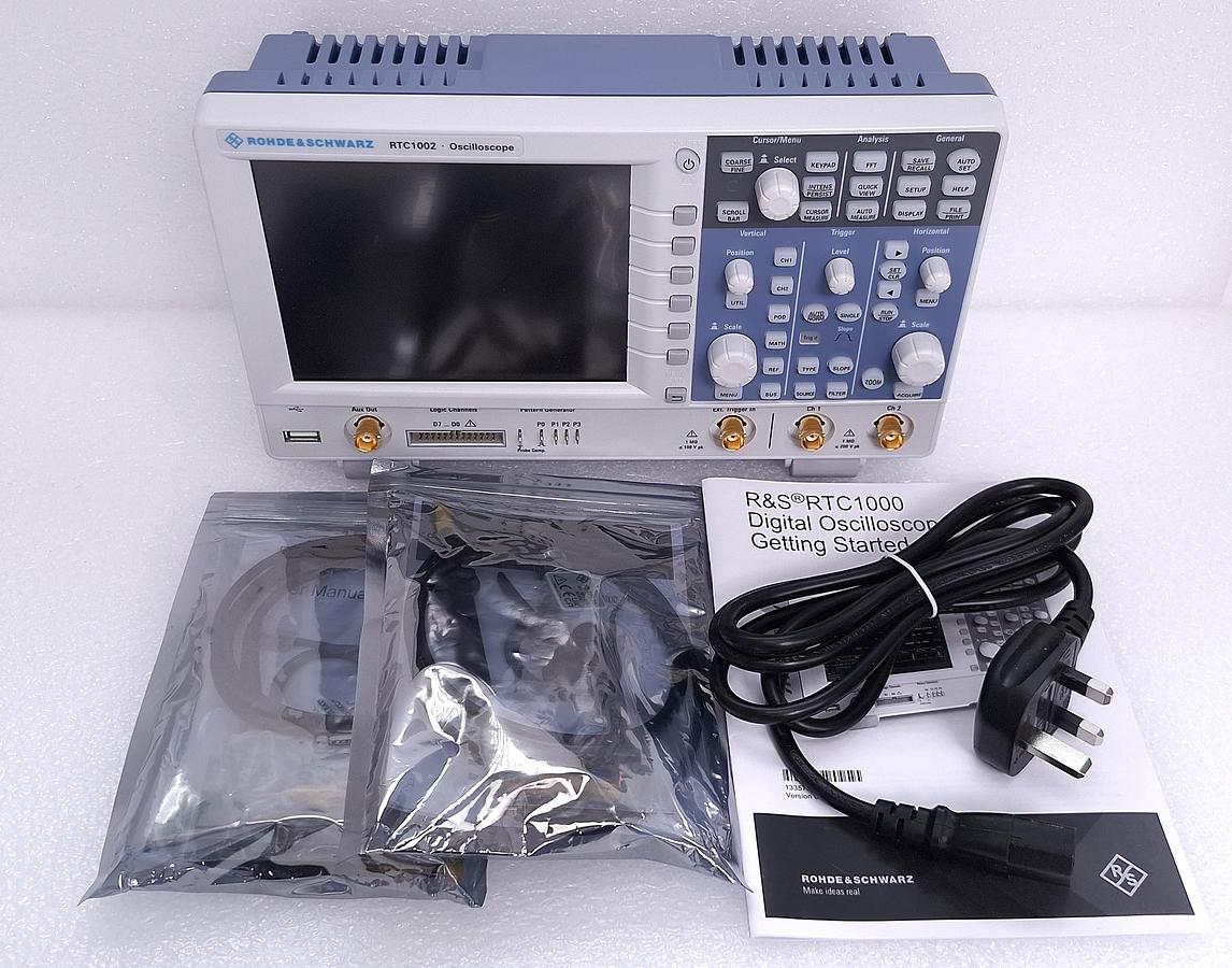 Rohde & Schwarz (R&S) RTC-BNDL RTC1000 Series 300MHz Digital Oscillscope Pkg