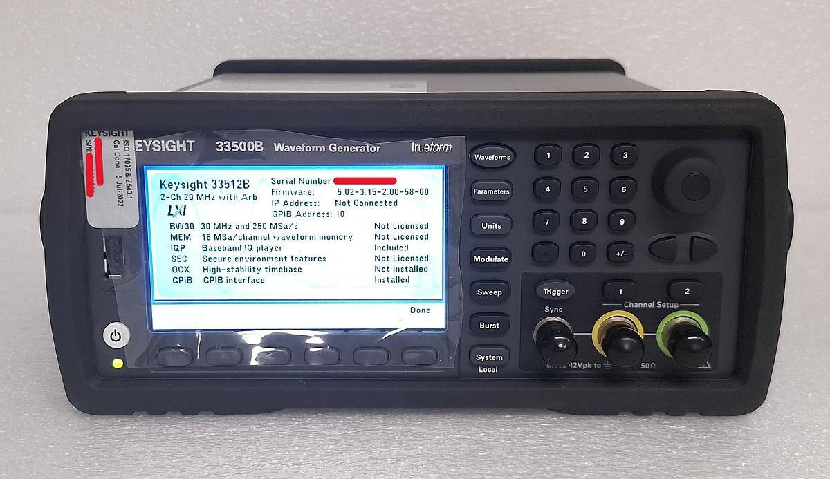 Keysight / Agilent 33512B