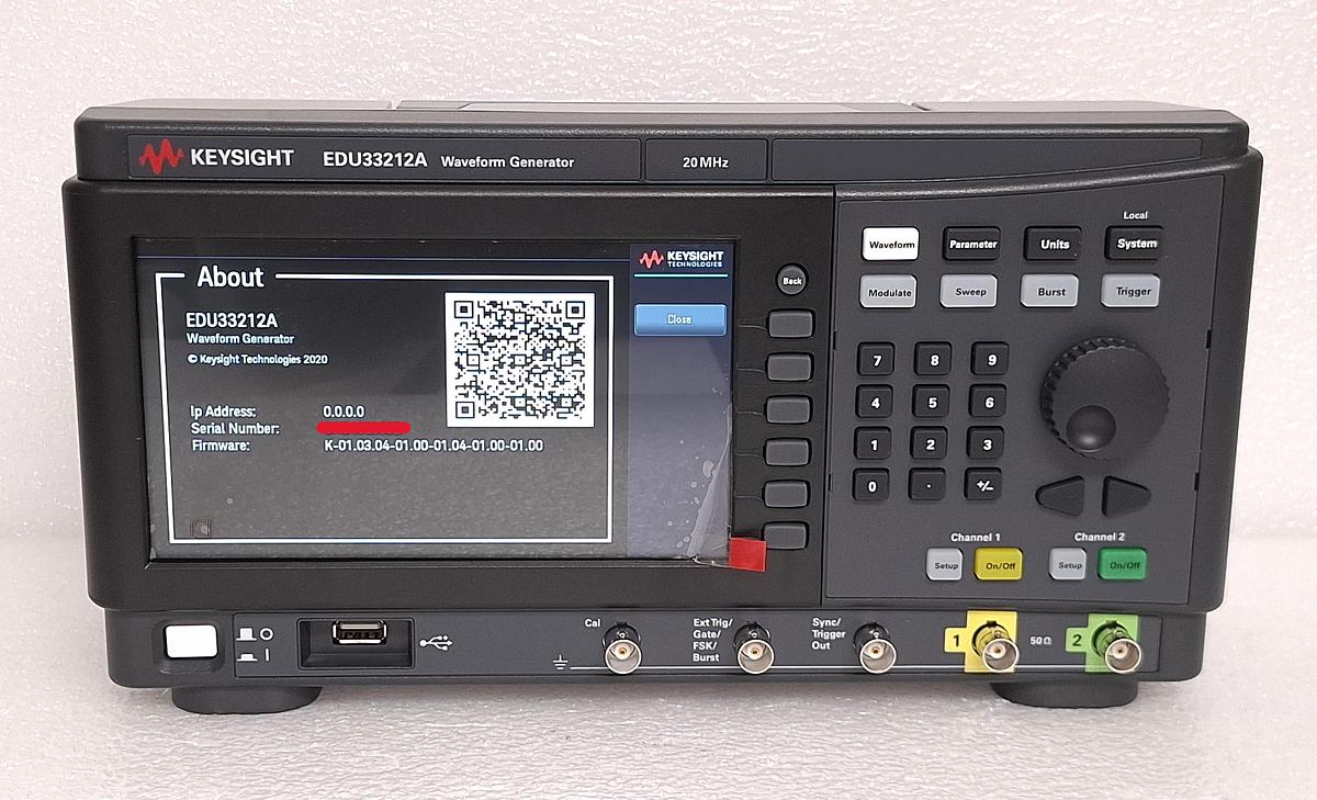 Keysight / Agilent EDU33212A