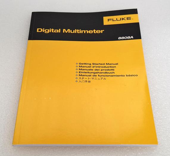 Used Fluke 8808A 5.5 Digit Bench Digital Multimeter