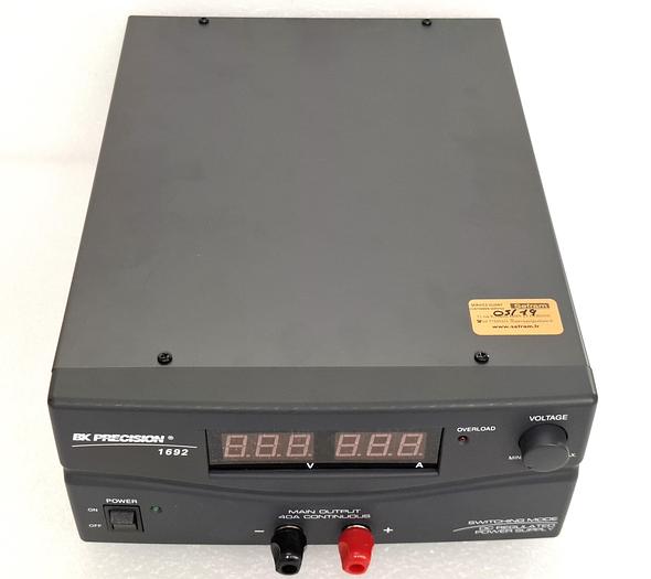 Used BK Precision / Sefram BK1692 Adjustable DC Bench Power Supply 3-15V 40A