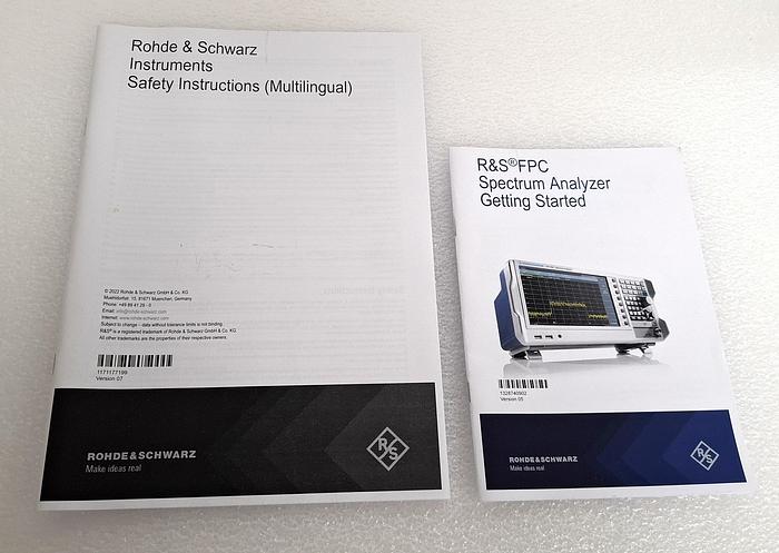 Used Rohde & Schwarz (R&S) FPC1500 (FPC-COM2) 3GHz Spectrum Analyser