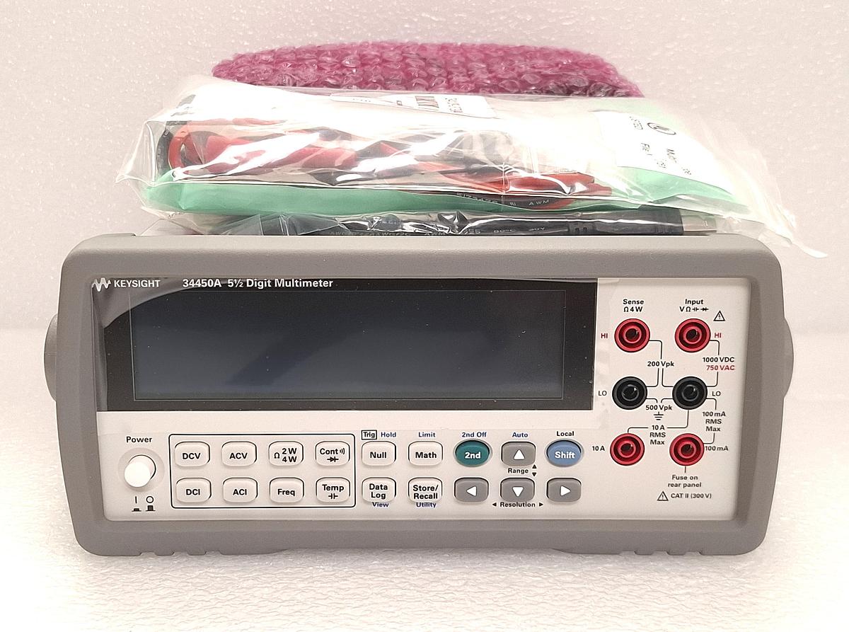 Used Keysight / Agilent 34450A 5.5 Digit Bench Digital Multimeter