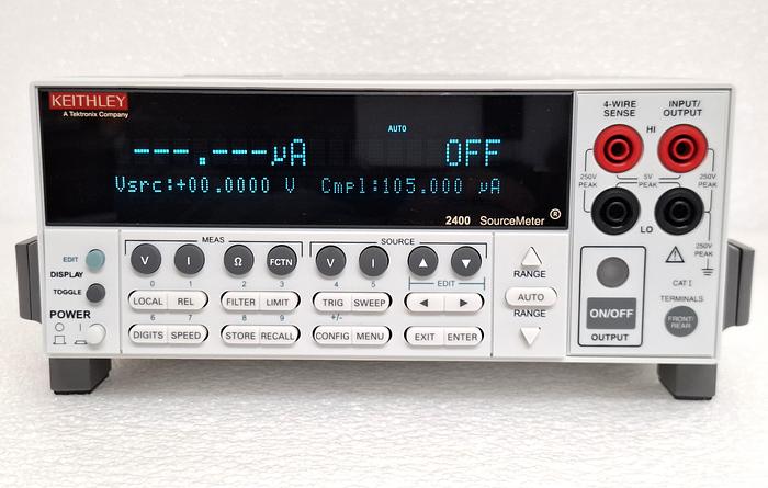 Used Keithley 2400 Source Measure Unit Single Channel 200V 1A 20W