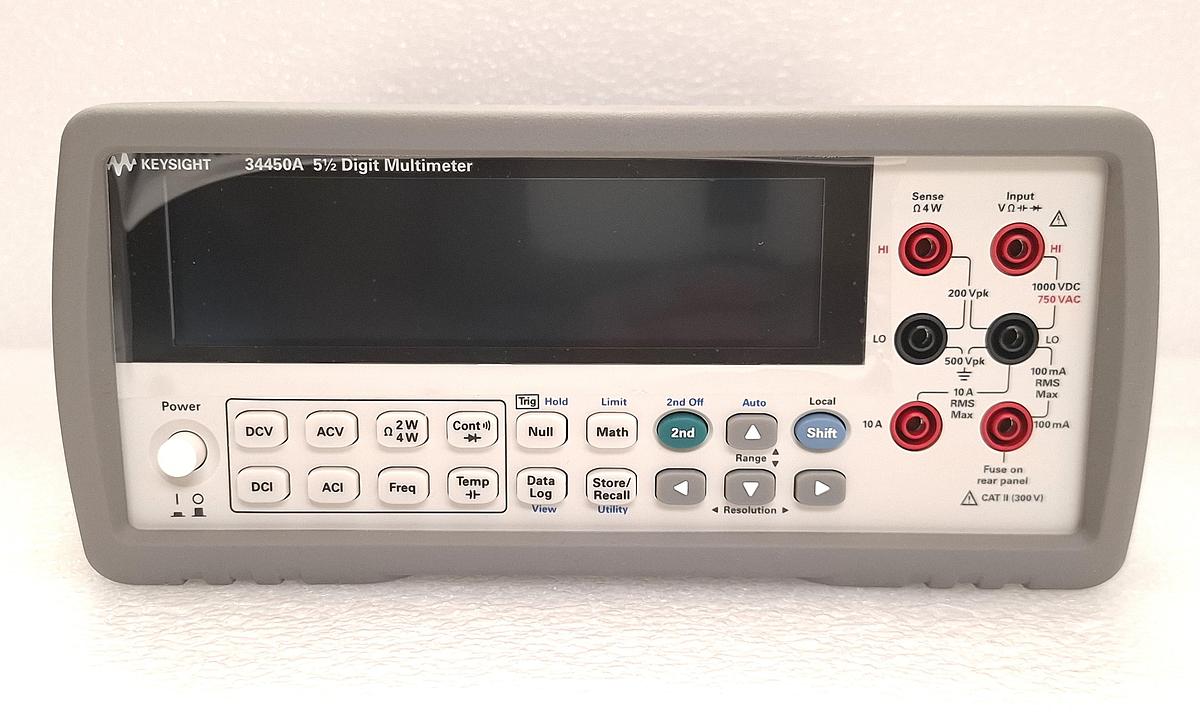 Used Keysight / Agilent 34450A 5.5 Digit Bench Digital Multimeter