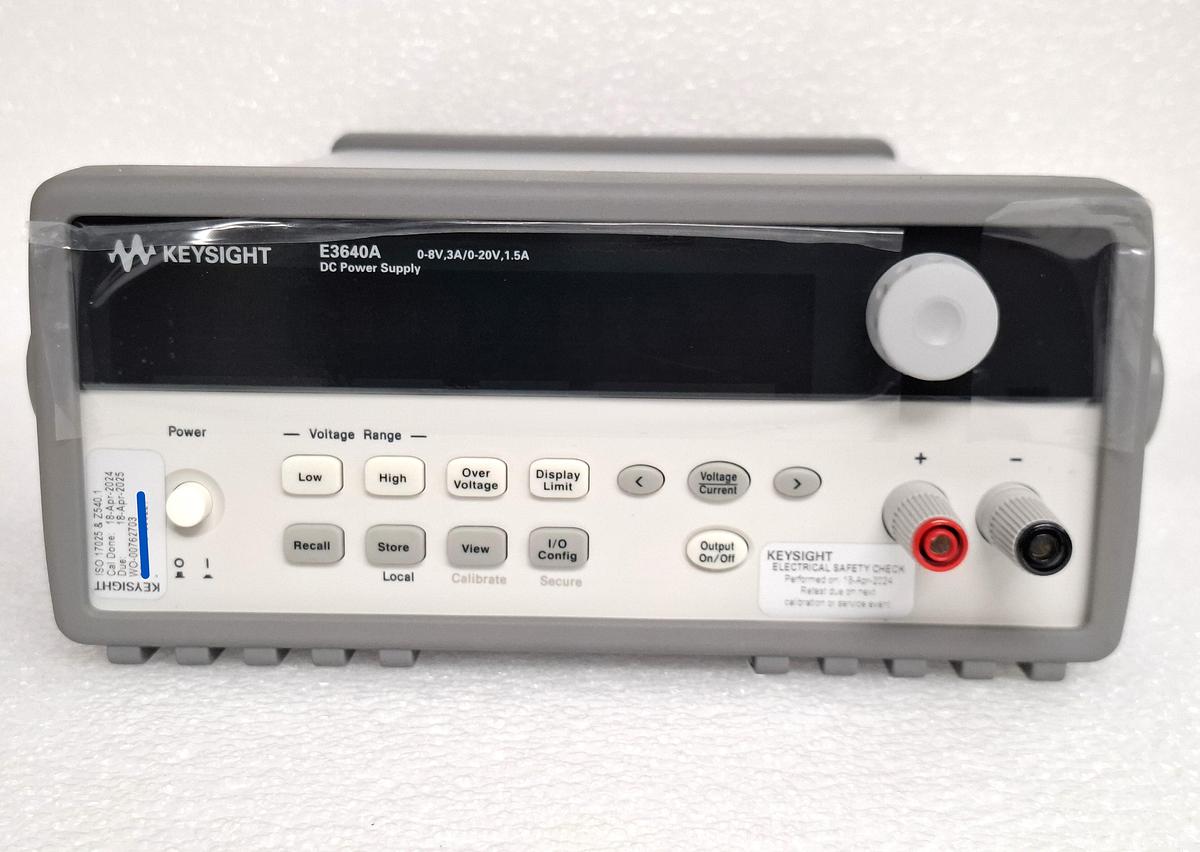 Keysight / Agilent E3640A Programmable Bench Power Supply Single Output Dual Range