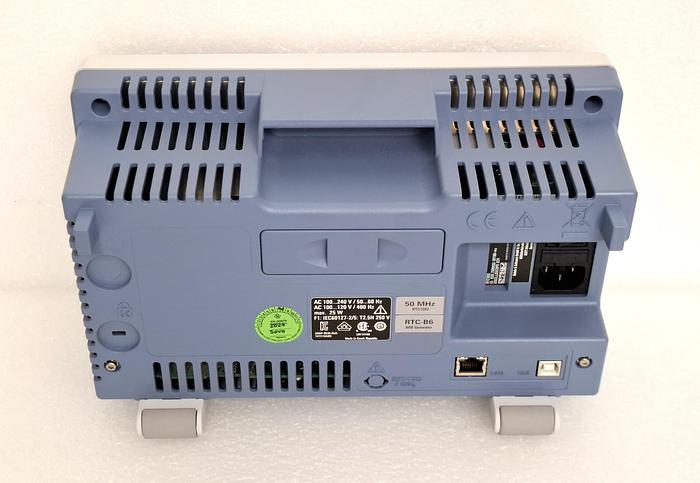 Used Rohde & Schwarz (R&S) RTC1002 (RTC1K-52) 50MHz Digital Oscilloscope 2 Channel