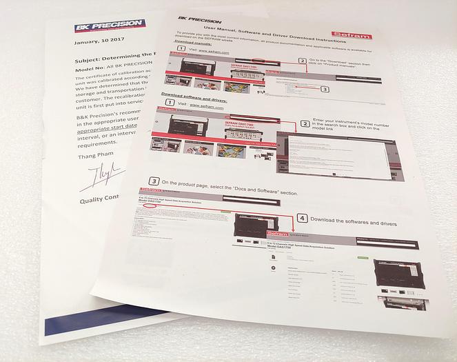 Used BK Precision / Sefram 2831E