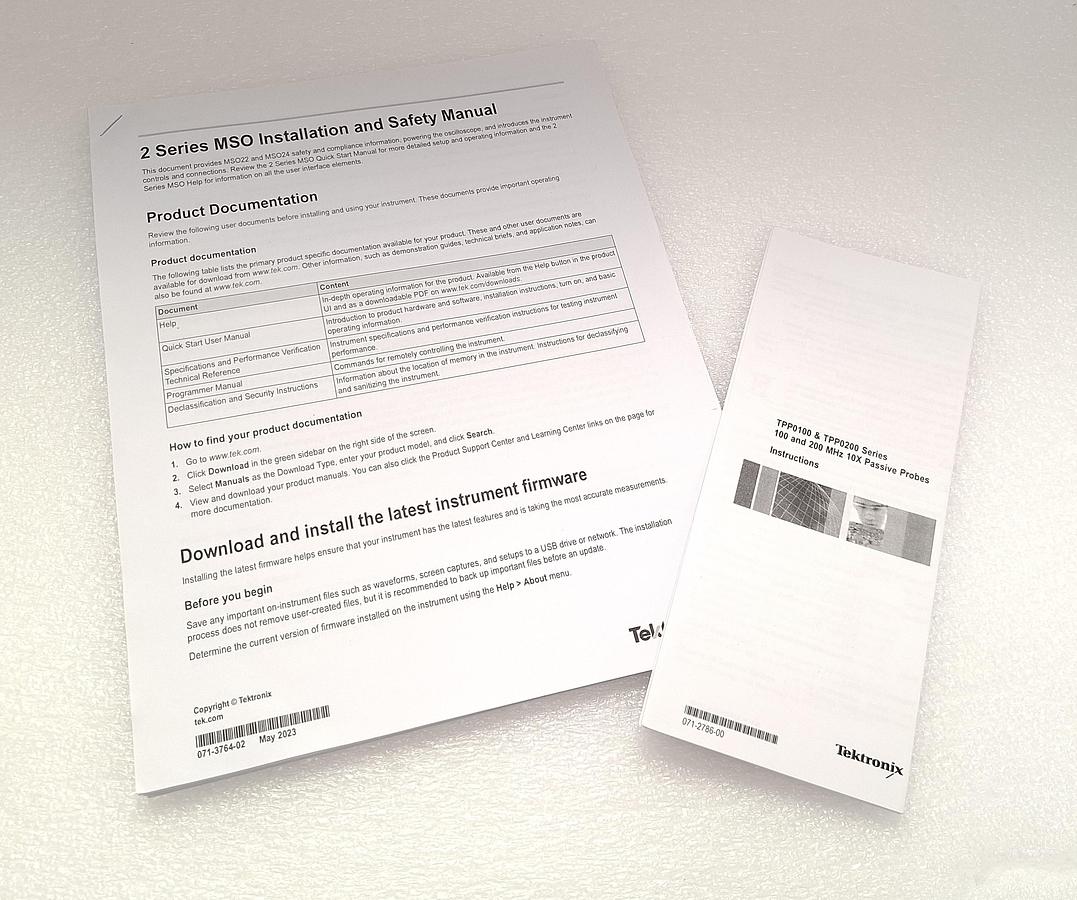 Tektronix MSO24 2-BW-200