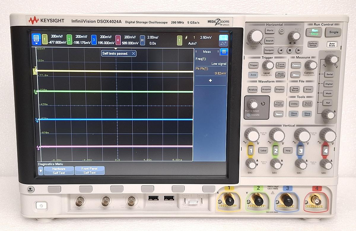 Used Keysight DSOX4024A Digital Oscilloscope