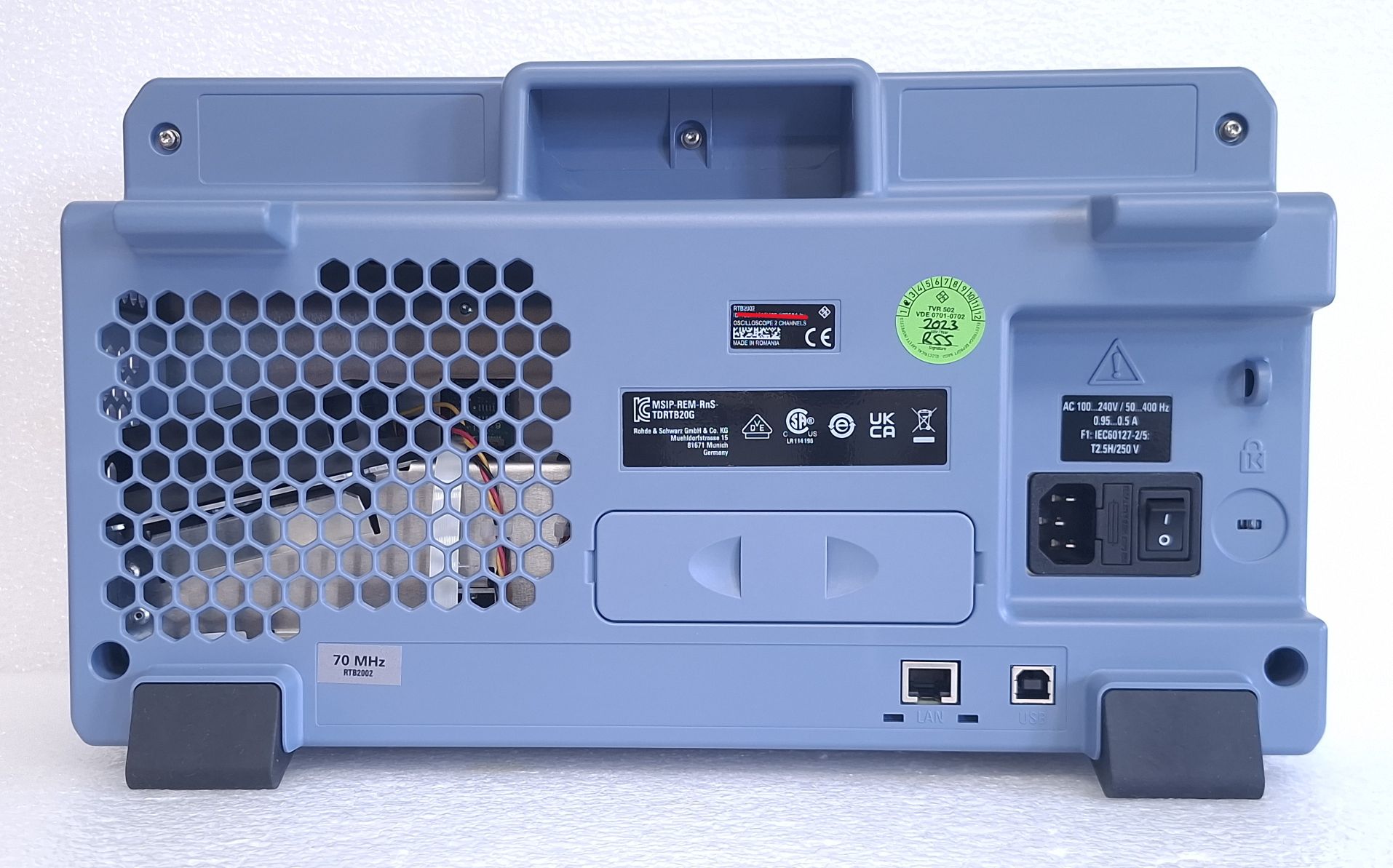 Rohde & Schwarz (R&S) RTB2002 (RTB2K-72)