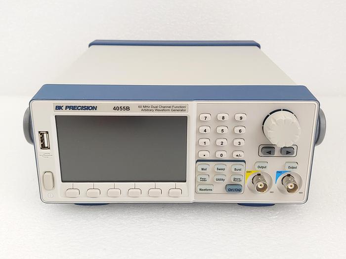 Used BK Precision / Sefram 4055B 60MHz 2 Channel Arbitrary Waveform Generator