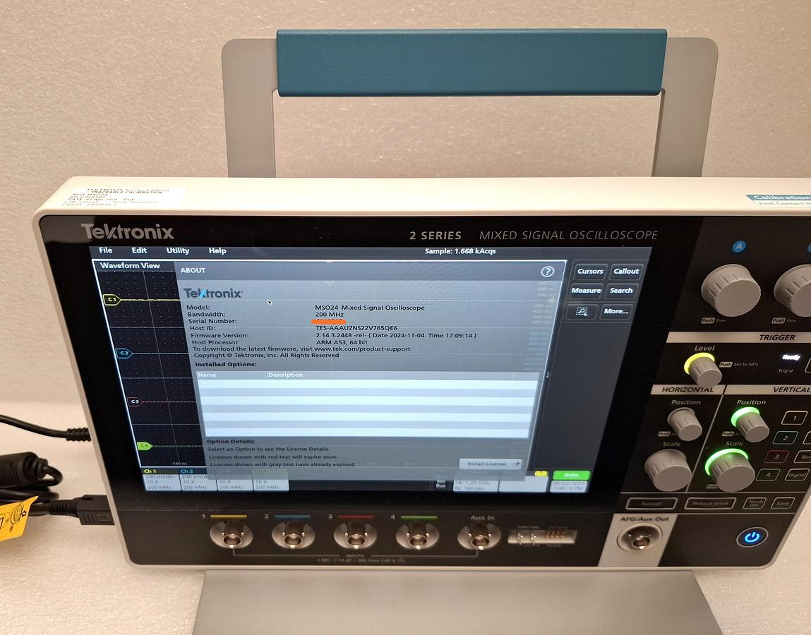 Tektronix MSO24 2-BW-200