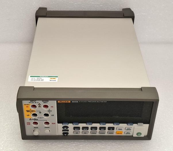 Used Fluke 8845A 6.5 Digit Dual Display Digital Multimeter