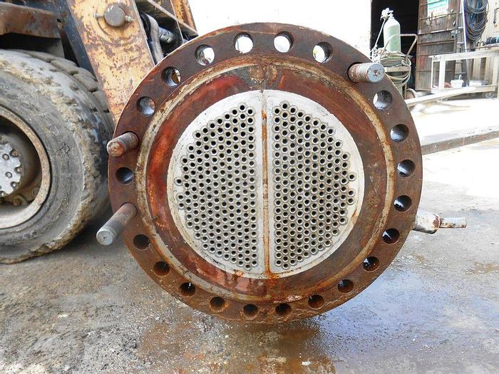 Used Heat Exchanger, Shell & Tube, 550 SF, S/st, 1420 PSI,Heat Exchanger, Shell & Tube, 550 SF, S/st, 1420 PSI, #S742255