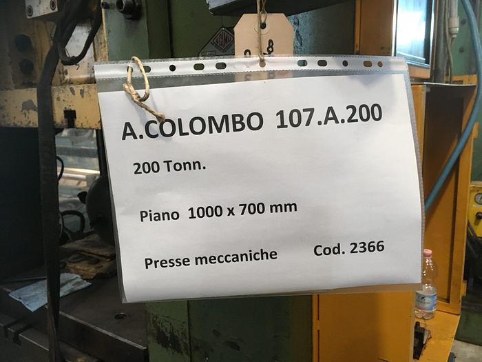 Usato 1986 COLOMBO AGOSTINO