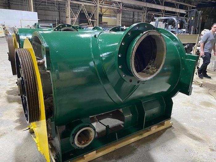 Used GL&V MODEL M-32 HORIZONTAL PRESSURE SCREEN WITH MOTOR