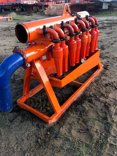 Used MI SWACO 8T4 De-Silter, 16 Cone, 1200 GPM