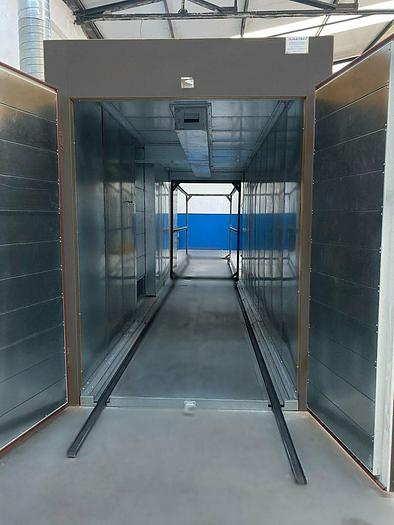 Used 2022 SUPERDRY 420 gas/electric powder coating furnace