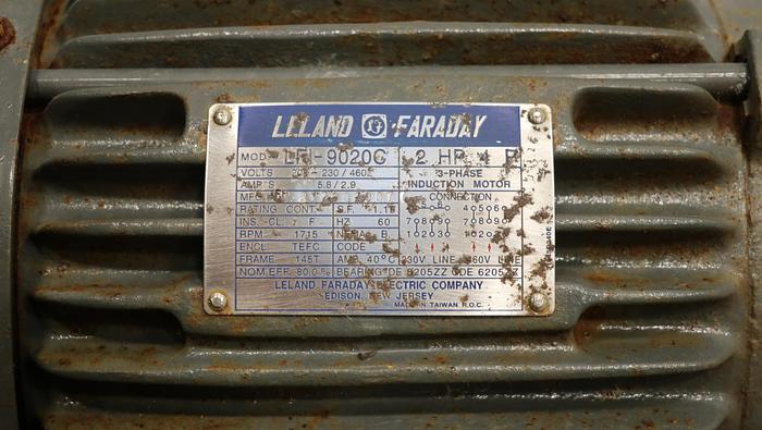 Used Leland Faraday LFI-9020C A/C Motor #44489
