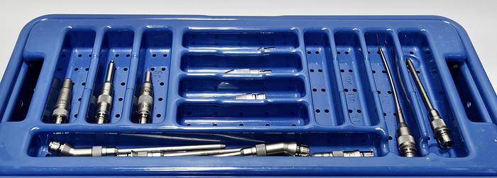 Used Stryker Maestro Drill Pneumatic Neuro Set 5400-200-5407 with Attachments