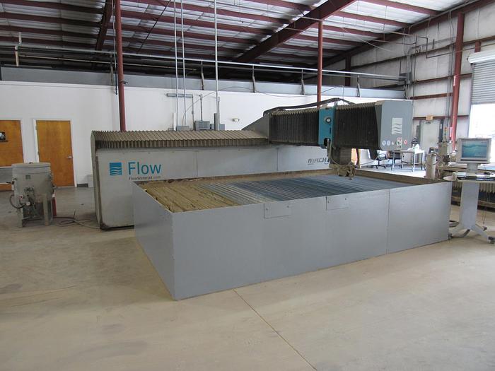 Used 2013 Flow Mach 3 4020B 60,000 PSI 3-Axis CNC Waterjet
