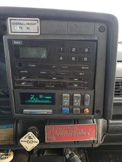 Used 2001 GMC 6500 Posi Plus Cable Placer Bucket Truck