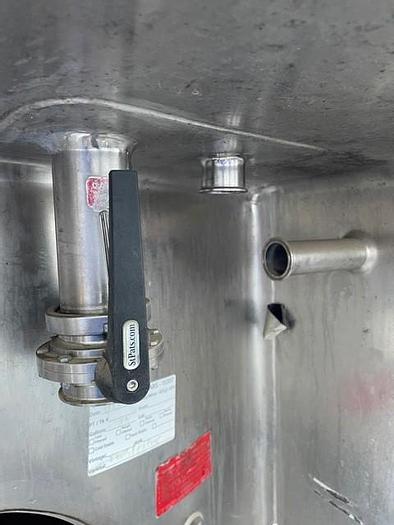 Used 10,000 Gallon Vertical Stainless Steel Jacketed Tank