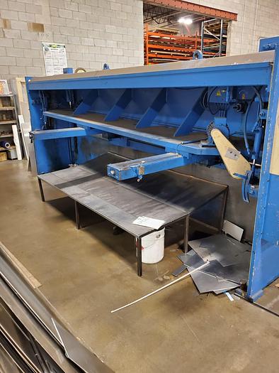 Used 1/4" X 13', HACO, HSLX 4006, HYDRAULIC SHEAR