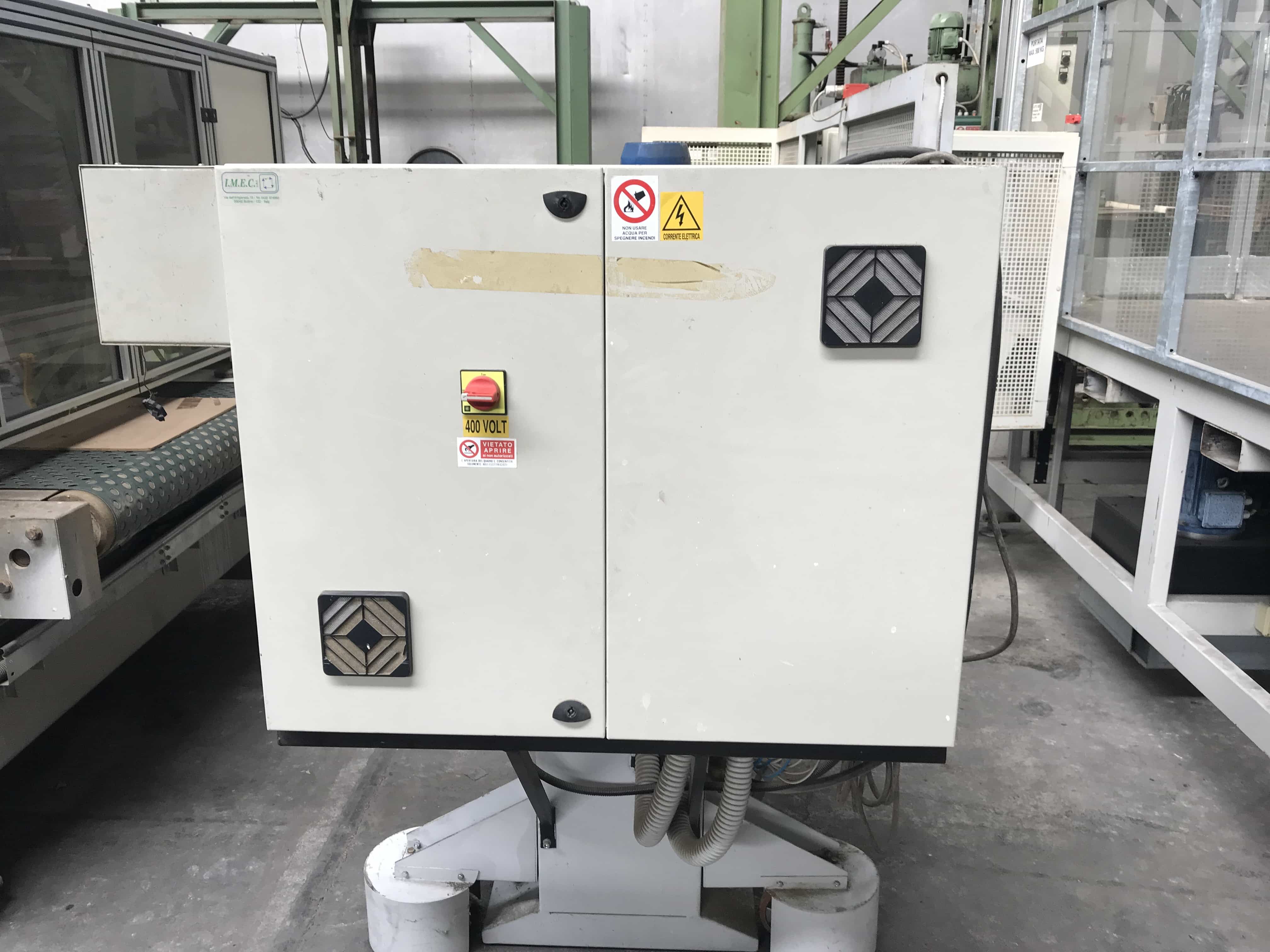 Usato 2005 Smussatrice a rulli pneumatici marca I.M.E.C.