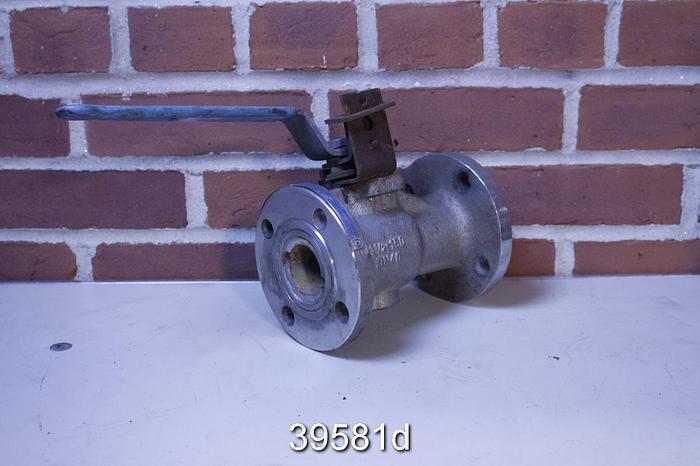 Used Neles Jamesbury 11/25150TC313600TT 1.5" Manual Ball Valve #39581