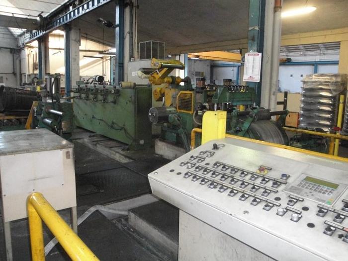Used GUIDA 360mm x 3mm Slitting Line