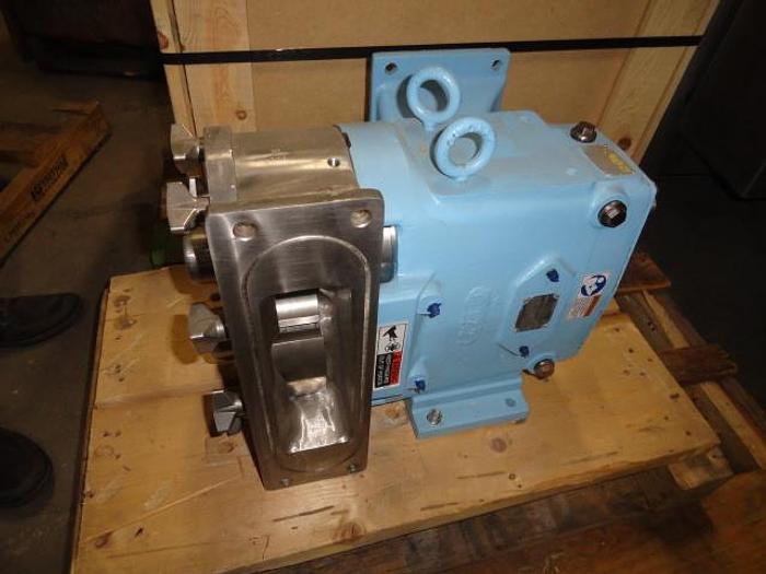 Used Waukesha Rectangular Flange Positive Displacement Pump; Md#134