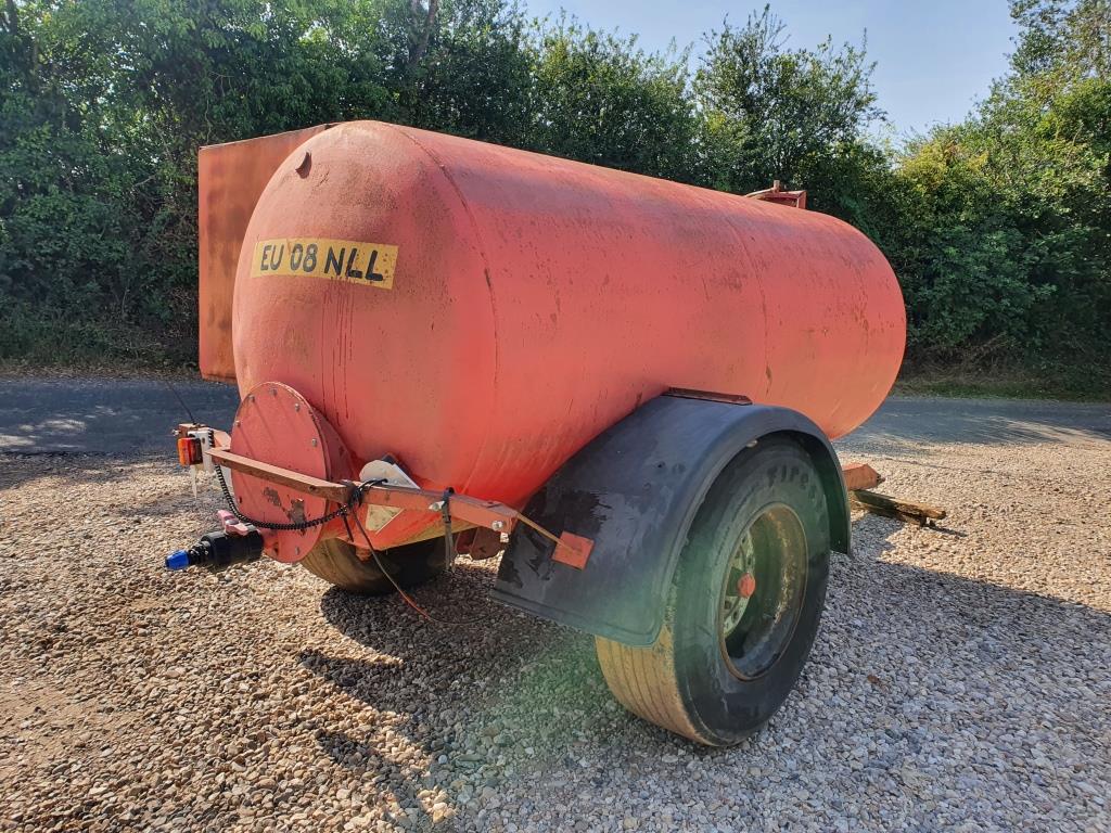 Used Trailed Water Bowser