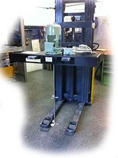 AGITATORE SU TELAIO PER TANK IBC 1000/1200 LITRI
