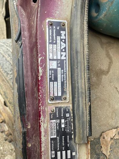 Gebruikt 1985 MAN 26.321 6X4 FUL STEEL KIPPER