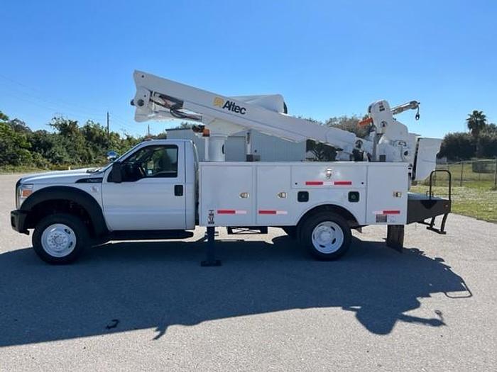 Used Altec AT40-M 45ft Bucket Boom on 2012 Ford F550 4x4 Utility Bucket Truck – C14939