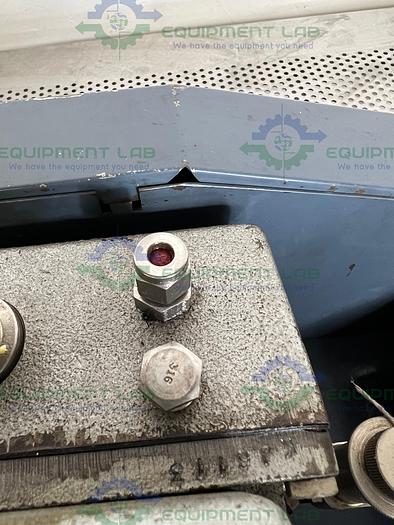 Used Welch  ChemStar 1400N Rotary Vane Oil Belt Vacuum Pump w/ Westinghouse AC Motor