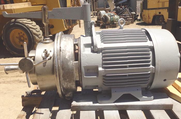 Used Mill, Stone, S/st, 25 HP, 2" Inlet, 13-1/2" x 3" #S740286