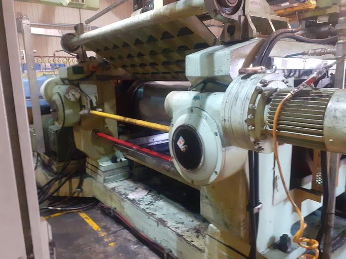 Used 2008 Qty 1 X Datong 1500mm wide two roll mill with stockblender XK-550