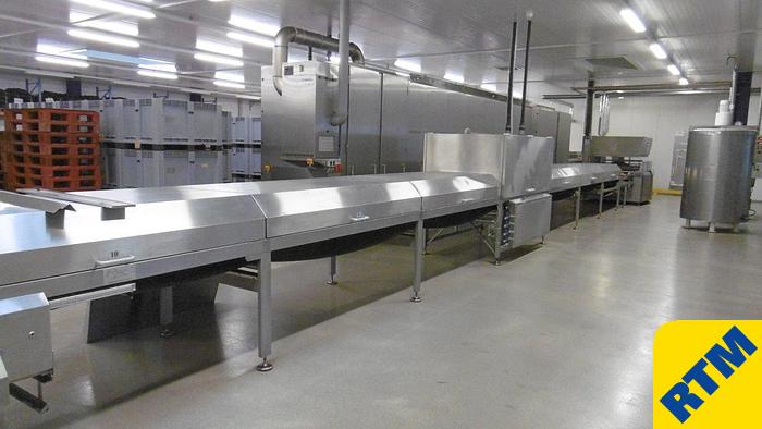 Used COMPLETE LINE FOR CHOCOLATE COATED TOFFEE / CENTRES