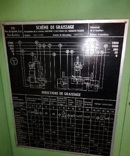 Gebruikt VLAKSLIJPMACHINE TOS BR 20.01