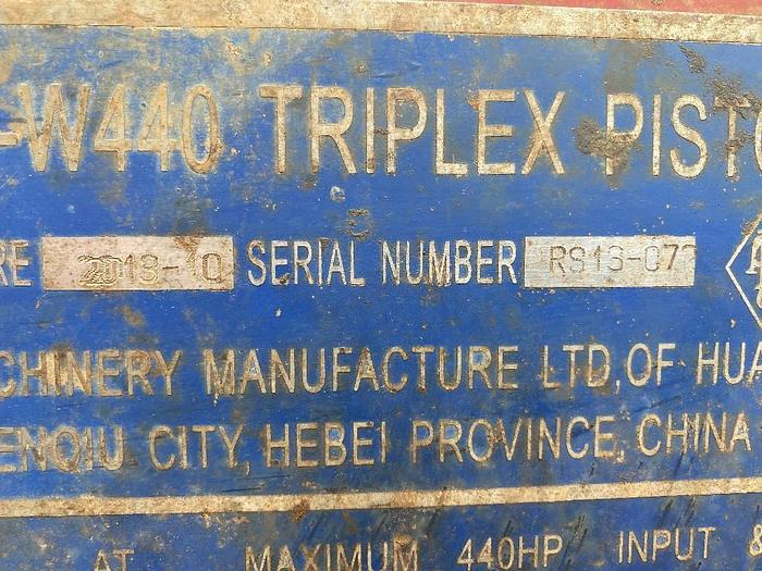 Used 2000 Rongsheng Machinery Manuf W440