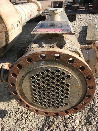 Used Used Melter approximately 214 square foot Carpenter 20 Alloy  Shell and Tube Heat Exchanger