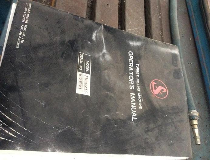 Used Pinnacle PKVMC Toolroom Milling Machine