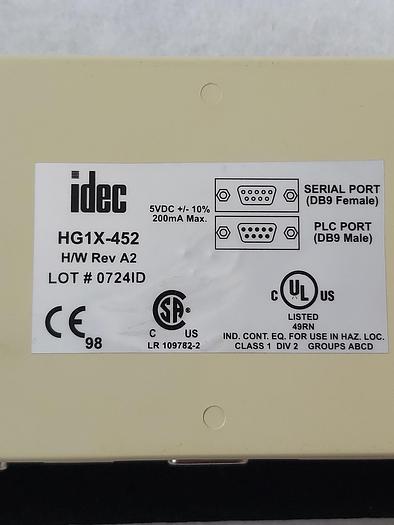 Operator Interface, 4 line charakter display, HG1X-452, Idec,  new